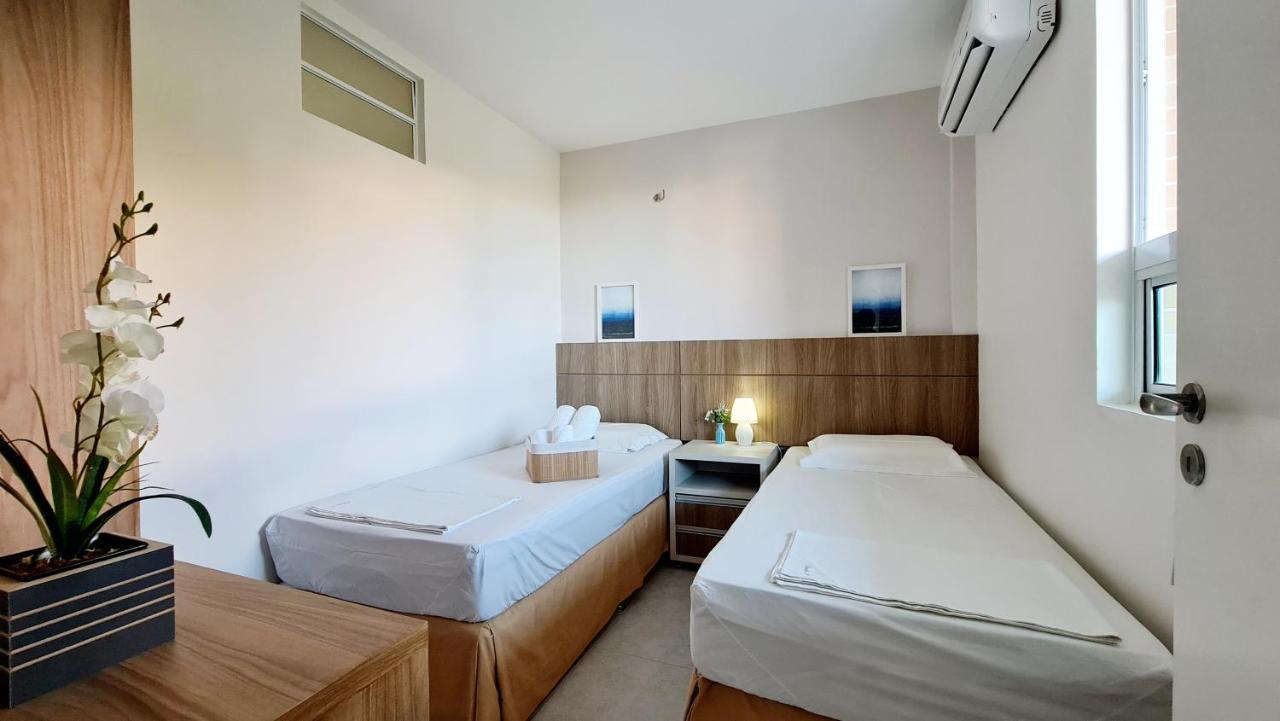 Paraiso Das Dunas - Apartamento A Beira Mar Com Jacuzzi - Proximo Ao Beach Park Акирас Экстерьер фото