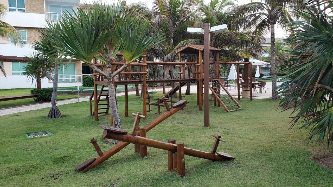 Paraiso Das Dunas - Apartamento A Beira Mar Com Jacuzzi - Proximo Ao Beach Park Акирас Экстерьер фото