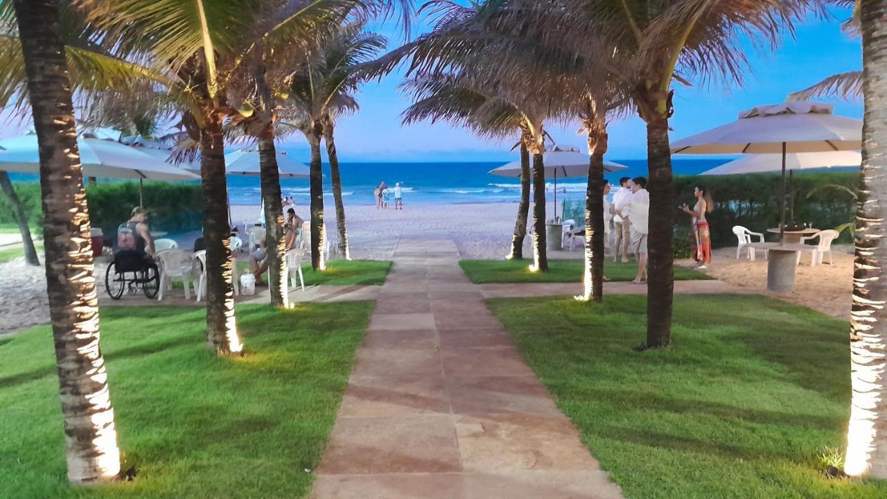 Paraiso Das Dunas - Apartamento A Beira Mar Com Jacuzzi - Proximo Ao Beach Park Акирас Экстерьер фото